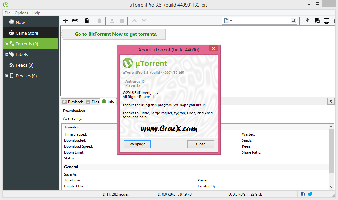 utorrent pro 2018 key 3.4.5